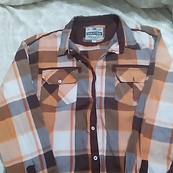 Evolution Men's Dress Shirt - Picture 3 of 3